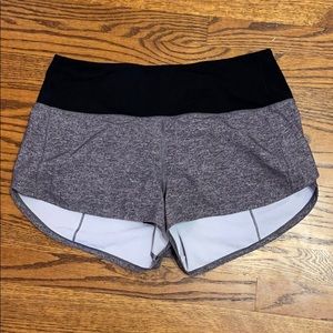 Lululemon High Rise Speed Up Short